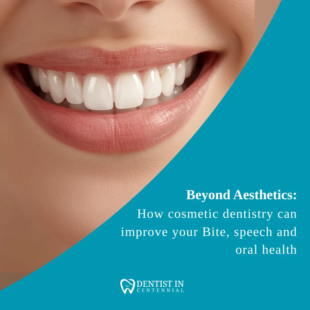 Beyond Aesthetics: How cosmetic dentistry can improve your Bite, speech and oral health