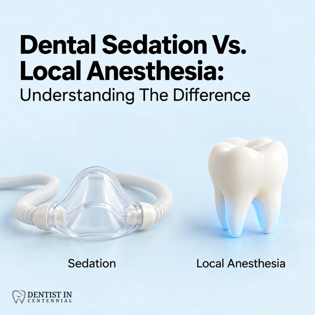 Dental Sedation Vs. Local Anesthesia: Understanding The Difference